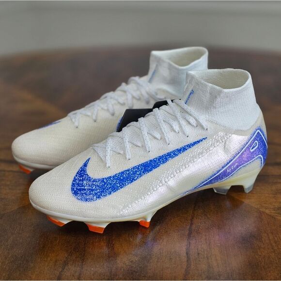 Nike Zoom Mercurial Superfly 10 Elite FG Blueprint Cleats New HJ9293-100 Men's 6 - Picture 2 of 16